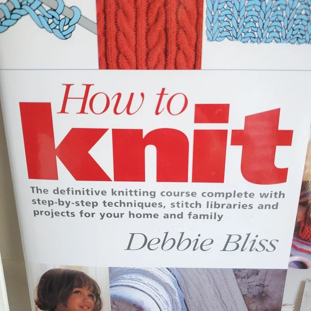 Lot of 4 Debbie Bliss Knitting Pattern Books Family Knits Country Cotton Nautica